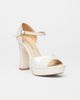 Forever & Always Shoes Forever & Always Shoes Kate Platform Bridal High Heels - 1