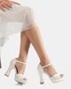 Forever & Always Shoes Forever & Always Shoes Kate Platform Bridal High Heels - 4