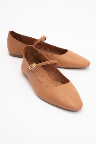 Forever & Always Shoes Forever & Always Shoes Lara Leather Mary Jane Flats