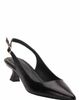 Forever & Always Shoes Forever & Always Shoes Lety Slingback Kitten Heel Leather Pumps - 2