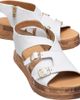 Forever & Always Shoes Forever & Always Shoes Levine Leather Buckled Side-Zip Sandal - 1