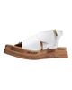 Forever & Always Shoes Forever & Always Shoes Levine Leather Buckled Side-Zip Sandal - 4