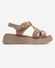 Forever & Always Shoes Forever & Always Shoes Loin Leather Platform Sandal - 4