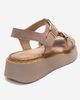 Forever & Always Shoes Forever & Always Shoes Loin Leather Platform Sandal - 5