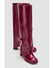 Forever & Always Shoes Forever & Always Shoes Lojo Leather Block Heel Boot - 1