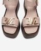 Forever & Always Shoes Forever & Always Shoes Lone Leather Platform Sandal - 2