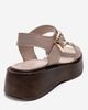 Forever & Always Shoes Forever & Always Shoes Lone Leather Platform Sandal - 5