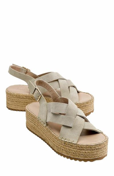 Forever & Always Shoes Forever & Always Shoes Lontano Suede Leather Platform Sandal