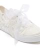Forever & Always Shoes Forever & Always Shoes Lora Bridal Lace Sneaker - 1