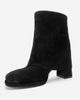 Forever & Always Shoes Forever & Always Shoes Lore Leather Block Heel Boot - 4