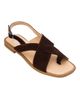 Forever & Always Shoes Forever & Always Shoes Louna Leather Thong Sandals - 1