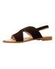 Forever & Always Shoes Forever & Always Shoes Louna Leather Thong Sandals - 3