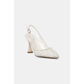 Forever & Always Shoes Forever & Always Shoes Madison Embellished Slingback Pump
