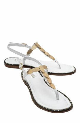 Forever & Always Shoes Forever & Always Shoes Marea Leather Flat Sandal