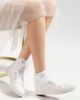 Forever & Always Shoes Forever & Always Shoes Mariselle Pearl Lace Bridal High Top Sneaker - 3