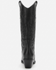 Forever & Always Shoes Forever & Always Shoes Matias Leather Block Heel Western Boot - 2