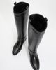Forever & Always Shoes Forever & Always Shoes May Leather Knee High Buckle Boot - 2