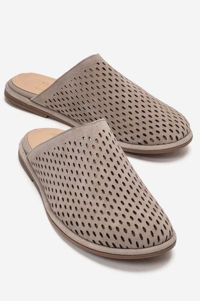 Forever & Always Shoes Forever & Always Shoes Melara Leather Slip On Mule