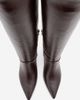 Forever & Always Shoes Forever & Always Shoes Merla Leather Block Heel Boot - 3