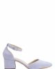 Forever & Always Shoes Forever & Always Shoes Miranda Low Block Heels with Pearls - 2