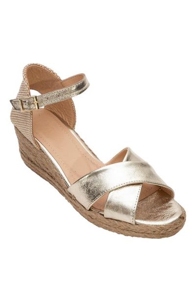 Forever & Always Shoes Forever & Always Shoes Miria Leather Platform Espadrille
