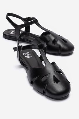 Forever & Always Shoes Forever & Always Shoes Nathalie Leather Ankle Strap Sandal