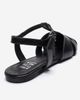 Forever & Always Shoes Forever & Always Shoes Nathalie Leather Ankle Strap Sandal - 5