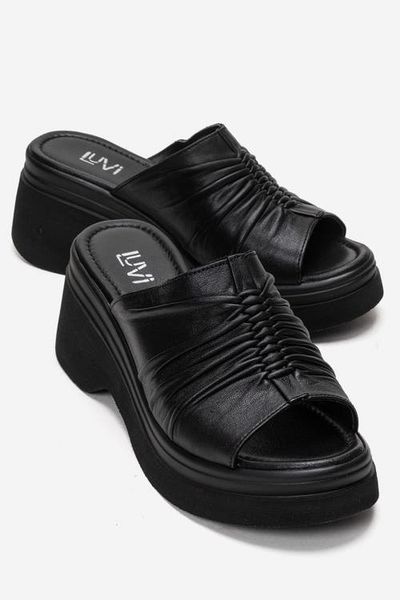 Forever & Always Shoes Forever & Always Shoes Nellie Leather Platform Sandal