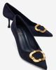 Forever & Always Shoes Forever & Always Shoes Noemi Leather Stiletto Pump - 4