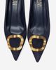 Forever & Always Shoes Forever & Always Shoes Noemi Leather Stiletto Pump - 5