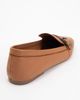 Forever & Always Shoes Forever & Always Shoes Noir Leather Flat Loafers - 3
