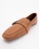 Forever & Always Shoes Forever & Always Shoes Noir Leather Flat Loafers - 4