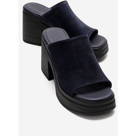 Forever & Always Shoes Forever & Always Shoes Nola Leather Platform Mules