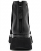 Forever & Always Shoes Forever & Always Shoes Nolda Leather Back Zip Platform Boot - 3