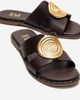 Forever & Always Shoes Forever & Always Shoes Nolita Leather Slide Sandal - 1