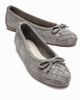 Forever & Always Shoes Forever & Always Shoes Nopos Leather Cap Toe Ballet Flat - 1