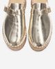 Forever & Always Shoes Forever & Always Shoes Novas Leather Platform Espadrille Mule - 3