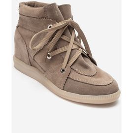 Forever & Always Shoes Forever & Always Shoes Oleta Leather Lace Up Sneaker Boot