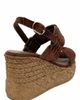 Forever & Always Shoes Forever & Always Shoes Olien Suede Leather Platform Espadrilles - 2