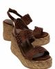 Forever & Always Shoes Forever & Always Shoes Olien Suede Leather Platform Espadrilles - 5