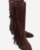 Forever & Always Shoes Forever & Always Shoes Orlo Leather Fringed Western Boot - 2