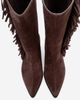 Forever & Always Shoes Forever & Always Shoes Orlo Leather Fringed Western Boot - 3