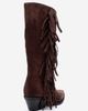 Forever & Always Shoes Forever & Always Shoes Orlo Leather Fringed Western Boot - 5