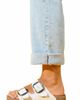 Forever & Always Shoes Forever & Always Shoes Ovesta Soft Footbed Leather Slide Sandal - 1