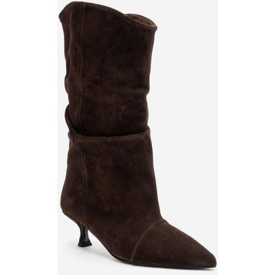 Forever & Always Shoes Forever & Always Shoes Petty Leather Stiletto Boot