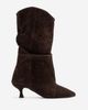 Forever & Always Shoes Forever & Always Shoes Petty Leather Stiletto Boot - 2
