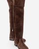 Forever & Always Shoes Forever & Always Shoes Petya Leather Over the Knee Boot - 1