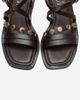 Forever & Always Shoes Forever & Always Shoes Poole Leather Multi Strap Sandal - 2