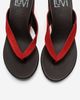 Forever & Always Shoes Forever & Always Shoes Pryon Leather Thong Wedge Sandal - 5