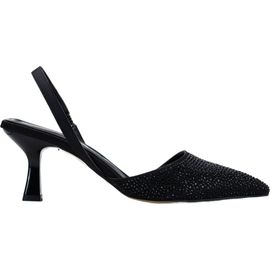 Forever & Always Shoes Forever & Always Shoes Rae Slingback Kitten Heel Pumps